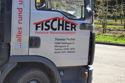 Thomas Fischer im Bagger